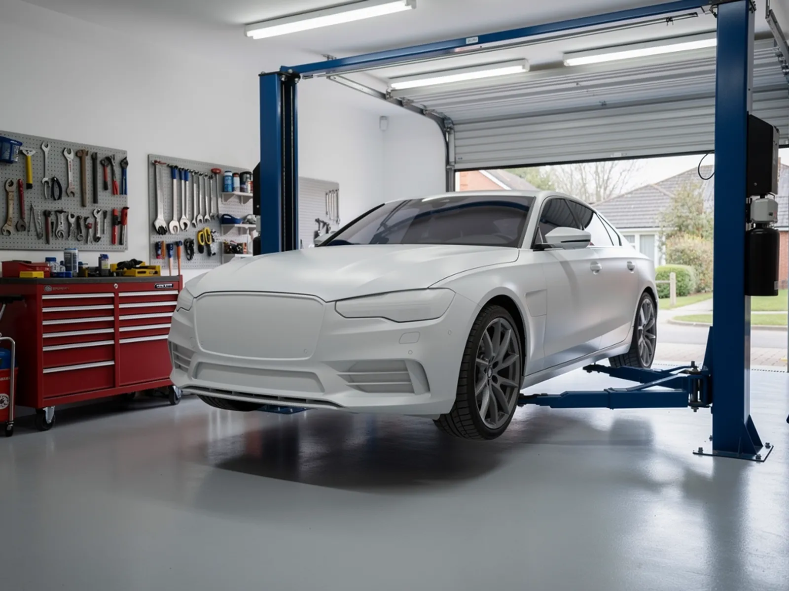 Brake disc and pad replacement, Oadby