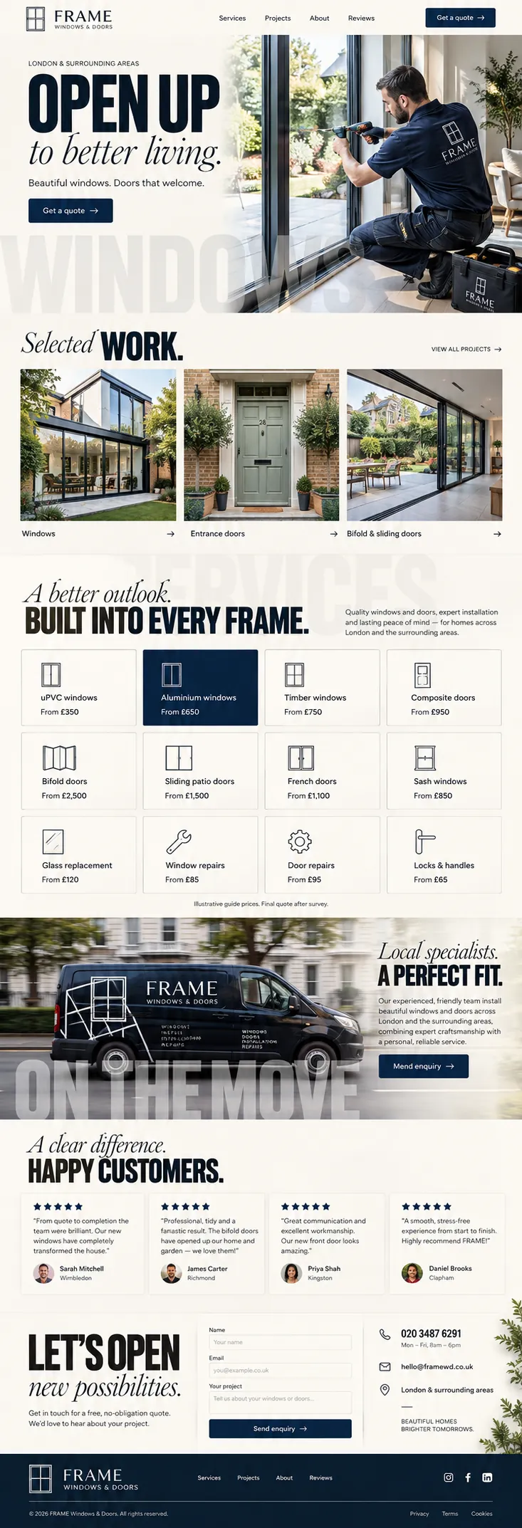 Frame Windows: the whole page