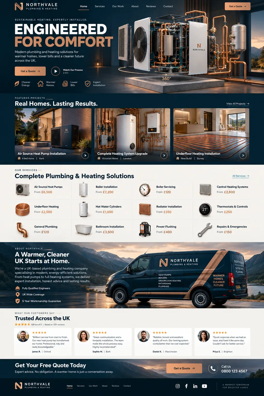 Northvale: the whole page