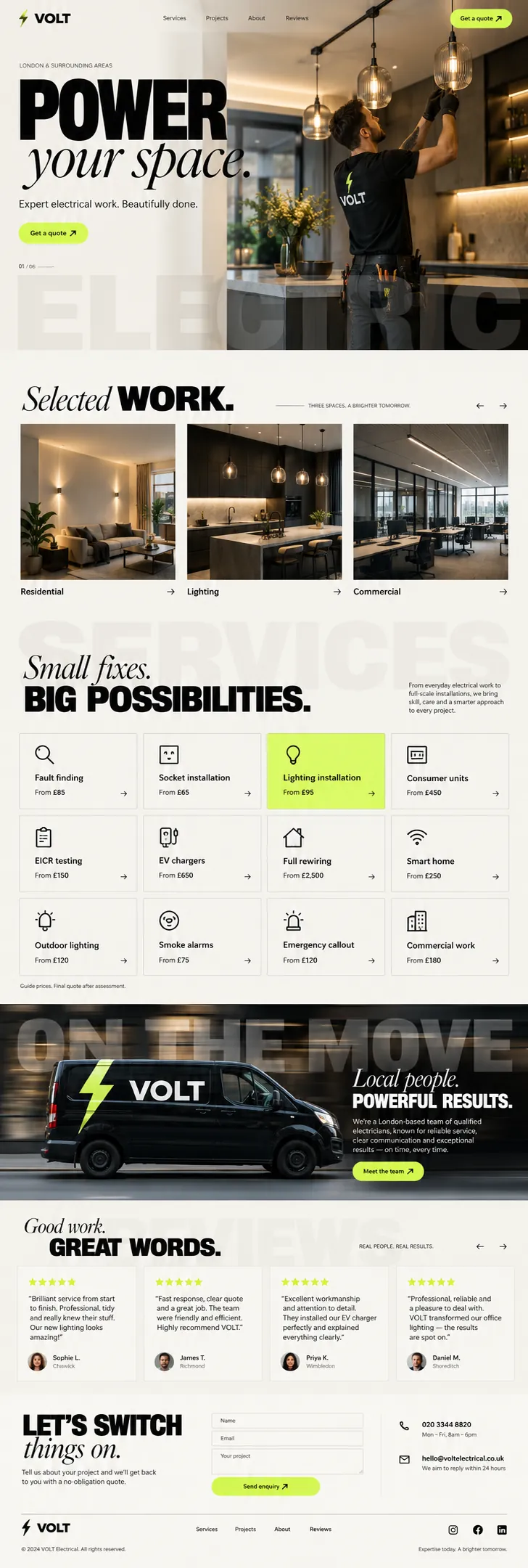 Volt: the whole page
