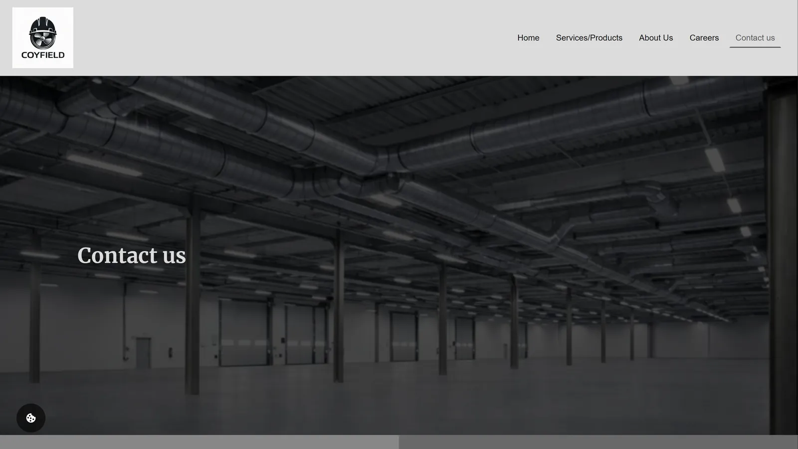 Old contact page